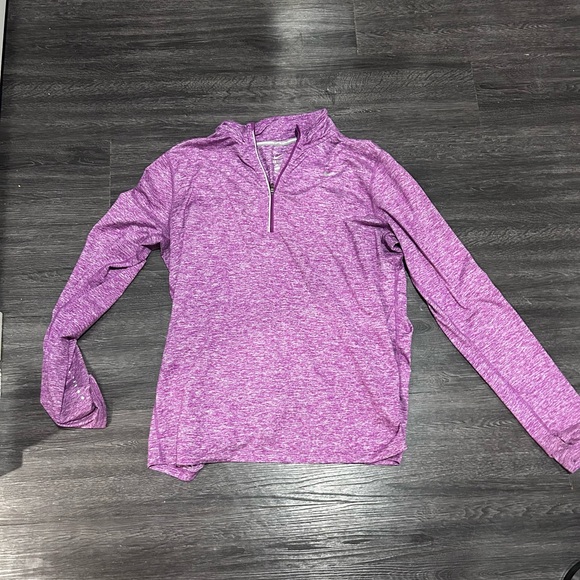 Nike dri fit thin running pullover - Picture 1 of 2